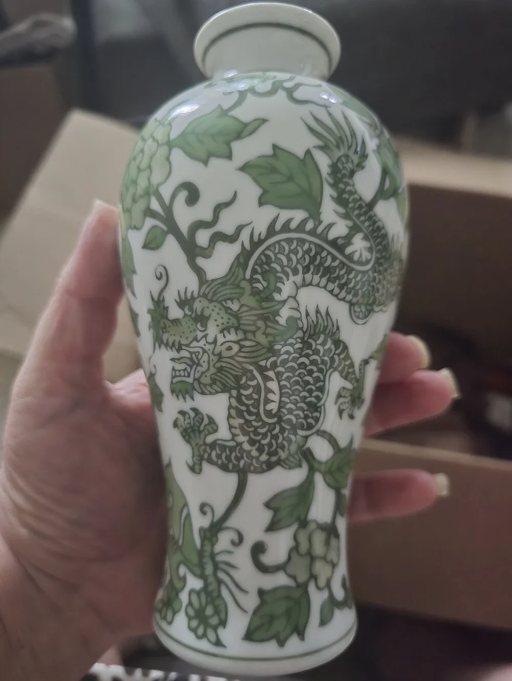 3 Piece Oriental Vase Set - Picture 5 of 8